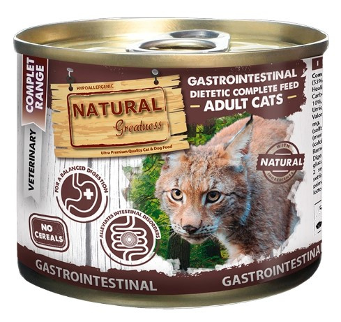 Консервы для кошек Natural Greatness Gastrointestinal Vet Diet Adult (индейка)