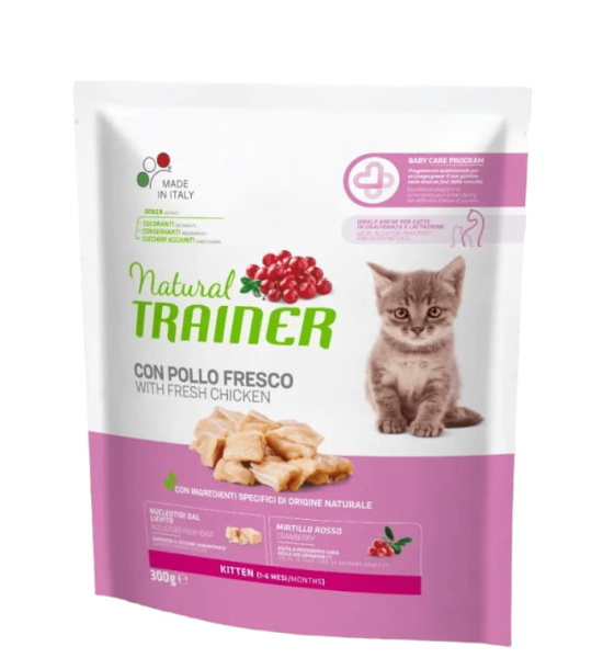 Еда для котят Trainer Natural Kitten (курица)