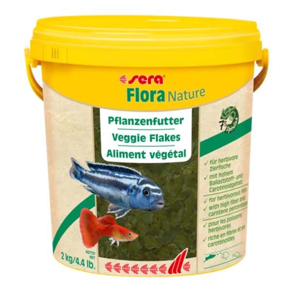 Корм хлопья для всех рыб SERA Flora