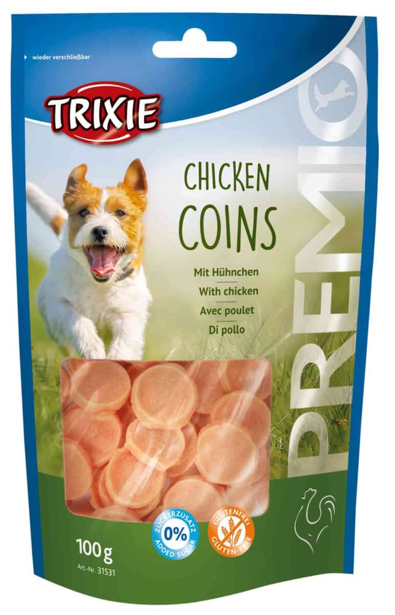 Поощерения для собак Куриные монетки TRIXIE PREMIO