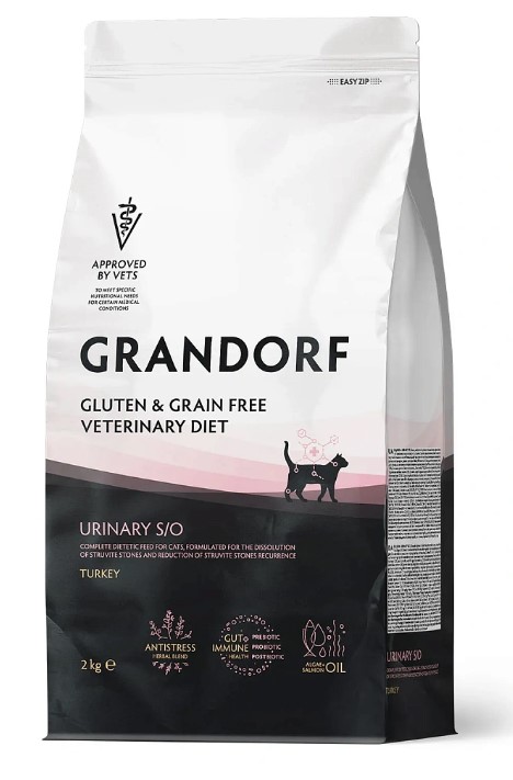 Сухой корм для кошек Grandorf Vet Cat Urinary S/O (индейка)