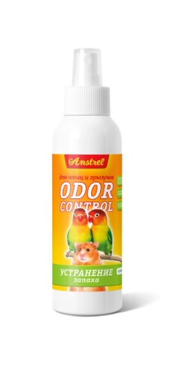 Средство Amstrel устраняет запах, пятна и метки для птиц и грызунов «Оdor control»