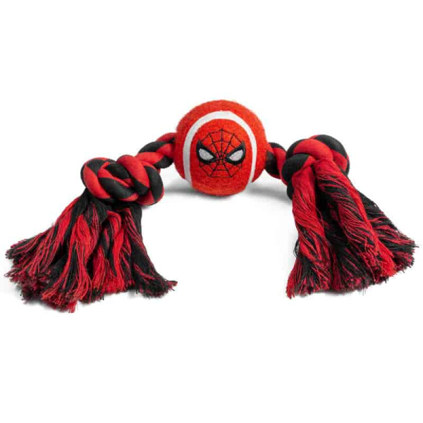 Игрушка для собак Triol-Disney Marvel Человек Паук «Верёвка и мяч» 350 мм (12111085)