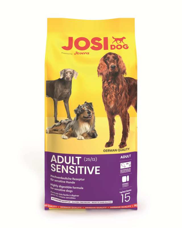 Каталог Сухой корм для собак Josera JosiDog Sensitive (чувствительное пищеварение) для собак