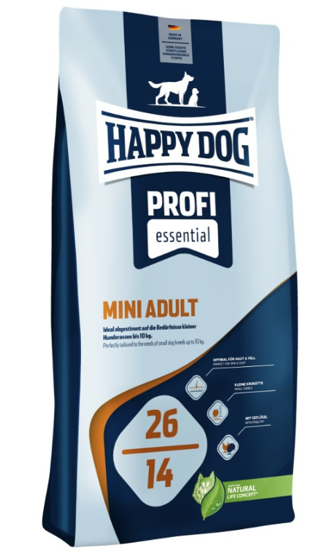 Каталог Сухой корм для собак HAPPY DOG Profi-Line Adult Mini 18 кг (02253) для собак