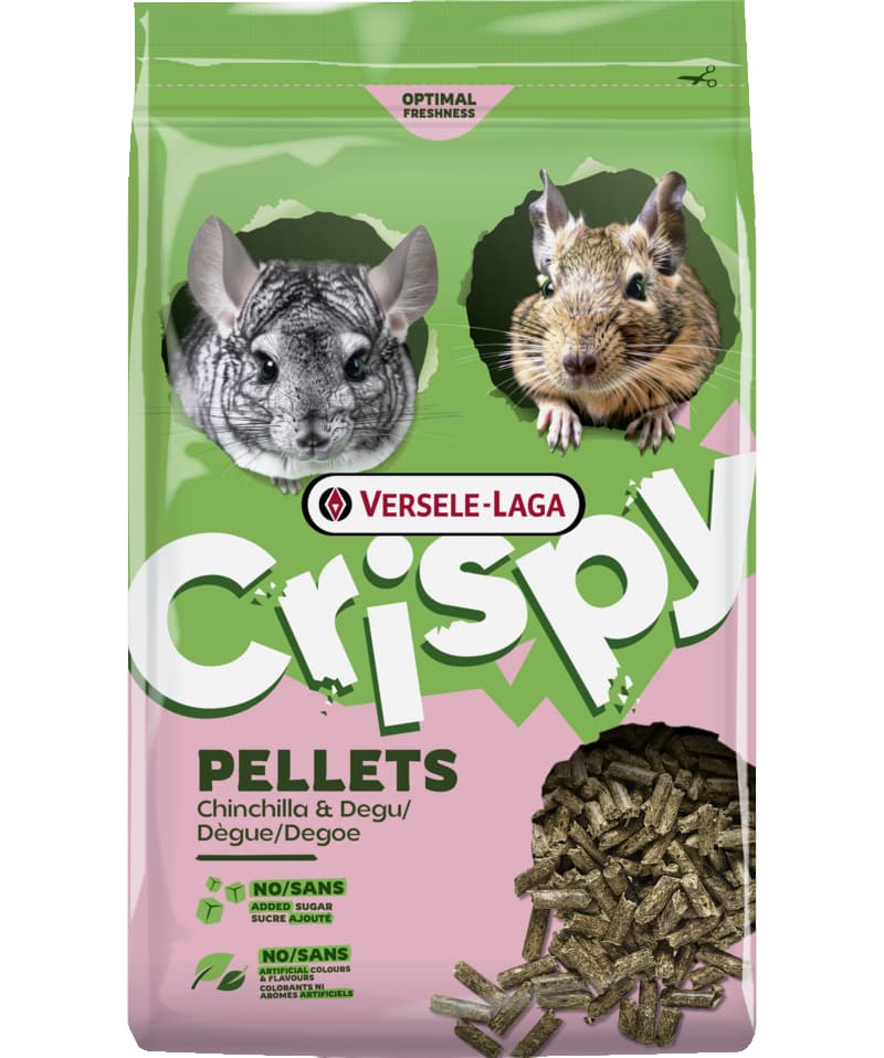 Versele-Laga Crispy Pellets Chinchillas & Degus
