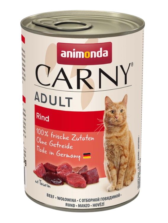 Кошачий корм Консервы для кошек Animonda CARNY Adult (говядина)