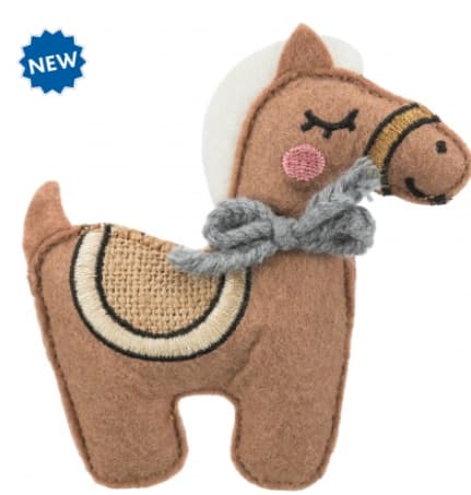 Игрушка для кошек TRIXIE "Лошадка" 10 см (45534)