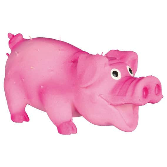 Игрушка для собаки из латекса TRIXIE "Свинка" со звуком
