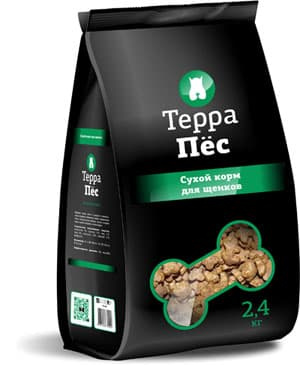 Каталог Корм для щенков всех пород "Терра Пес" для собак