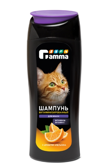 Gamma Шампунь витаминизированный для кошек 400 мл для кошек