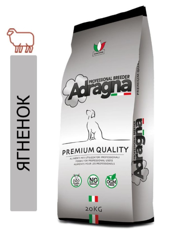 Каталог Сухой корм для собак Adragna Professional Breeder Premium Daily (ягненок) для собак
