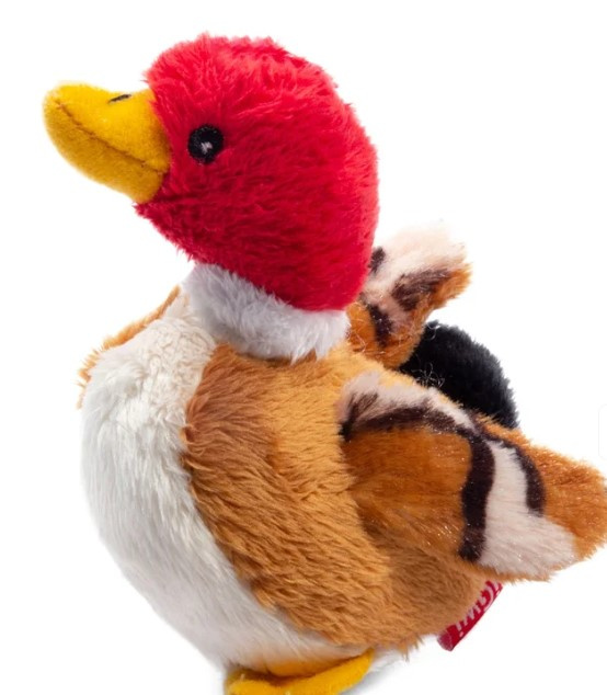 Игрушка для собак GiGwi Plush Friendz Утка с пищалкой