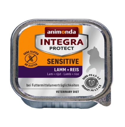 Пища для кота Влажный корм для кошек Animonda Integra Protect при аллергии (ягненок/рис) для кошек