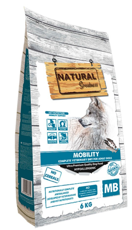 Сухой корм для собак Natural Greatness MOBILITY Vet Diet Adult (лосось)