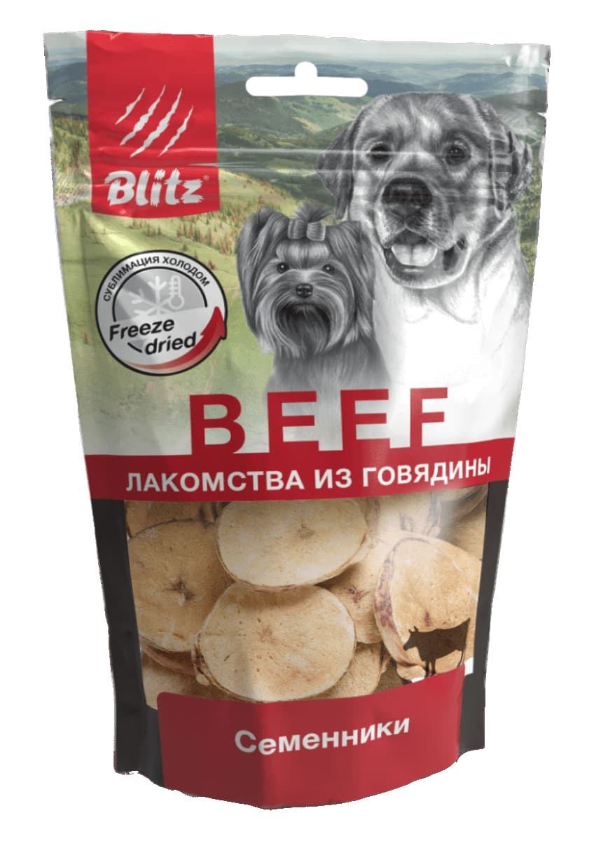 Лакомство сублимированное для собак СЕМЕННИКИ BLITZ