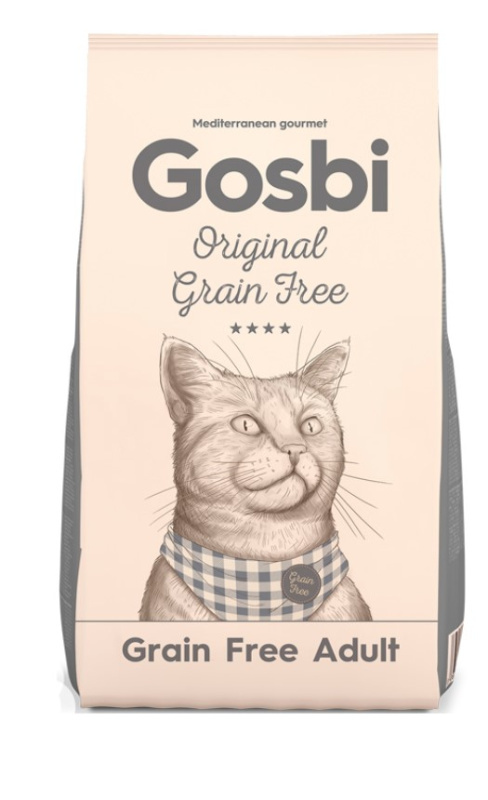Сухой корм для кошек Gosbi Original Grain Free Adult Cat (курица, лосось)