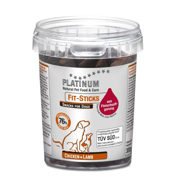 Еда для собак Platinum Лакомые колбаски (курица, ягненок)