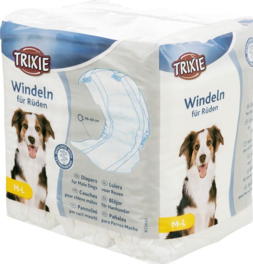 Подгузники для кобелей TRIXIE 12 шт