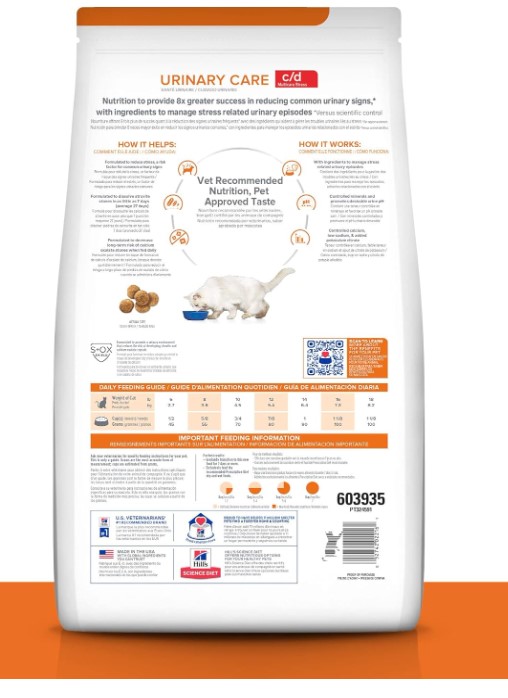 Сухой корм для кошек Hill's Prescription Diet c/d Multicare Urinary Stress (рыба)