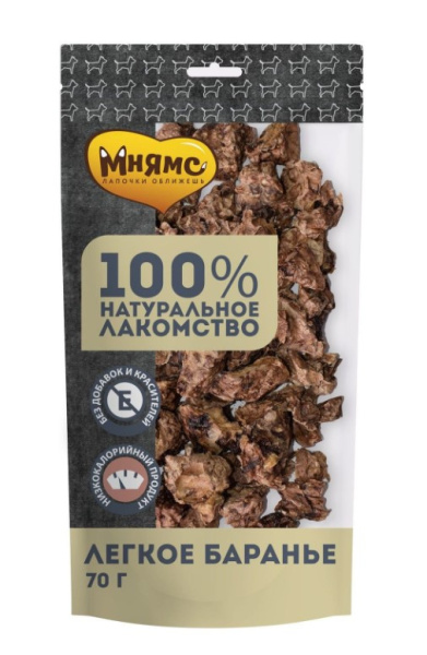 Мнямс лакомство для собак Легкое баранье