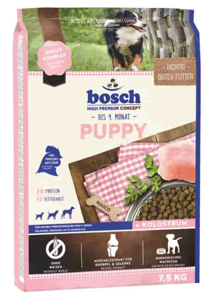 Пища для щенков Сухой корм для щенков Bosch Puppy 7.5 кг
