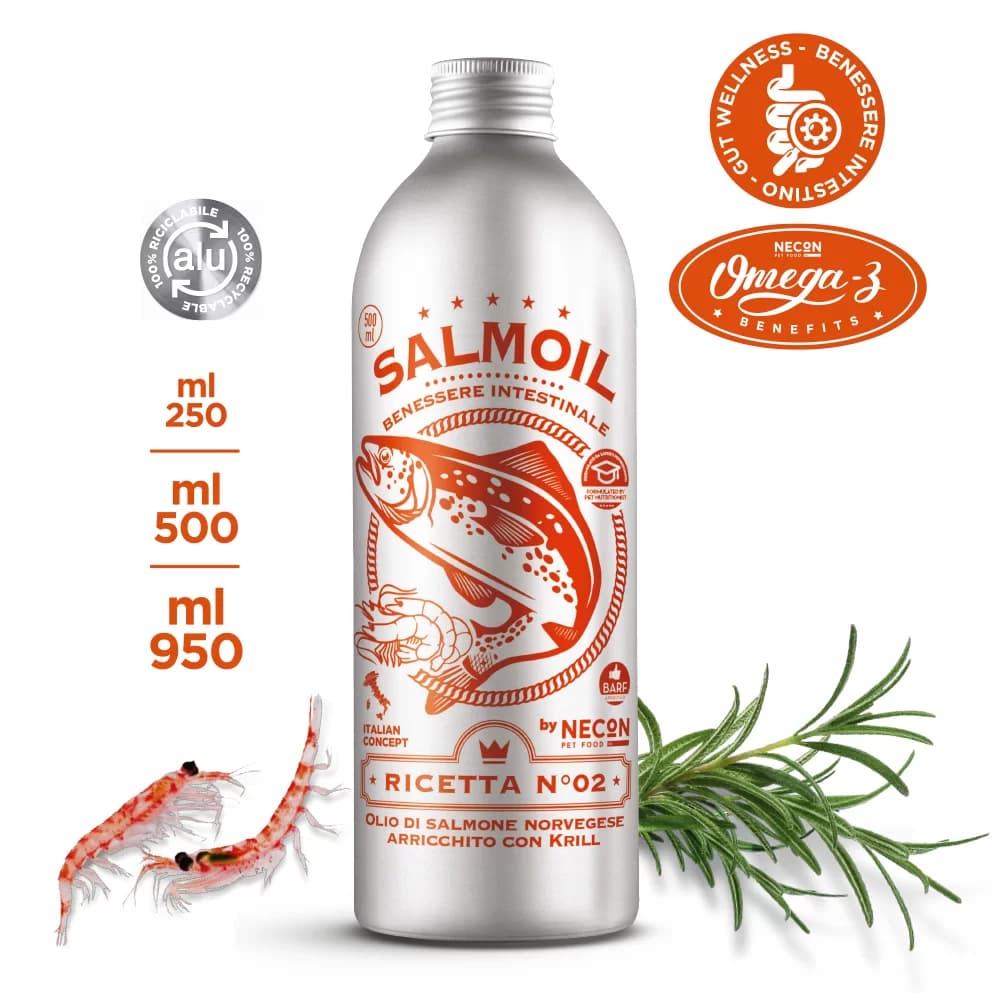Лососевое масло NECON SALMOIL RICETTA 2
