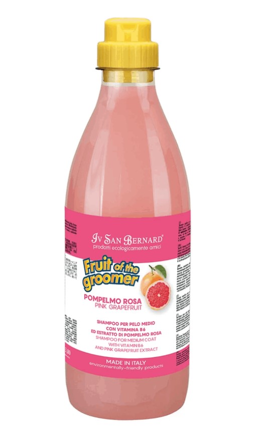 ISB Fruit of the Groomer Pink Grapefruit Шампунь для шерсти средней длины с витаминами