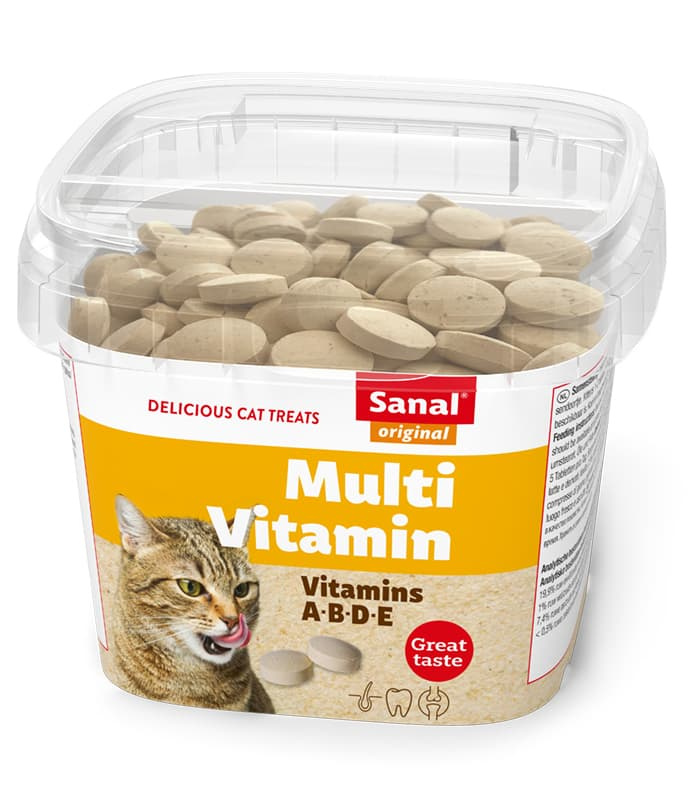 Мультивитаминный комплекс для кошек с витамином В Multi Vitamin Sanal (Санал)