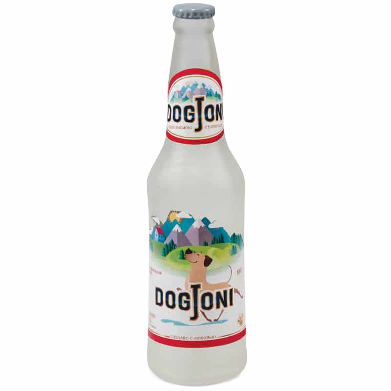 Игрушка для собак из винила Triol Бутылка - DogJoni