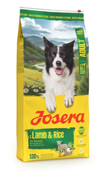 Рацион для собак Josera Lamb & Rice 