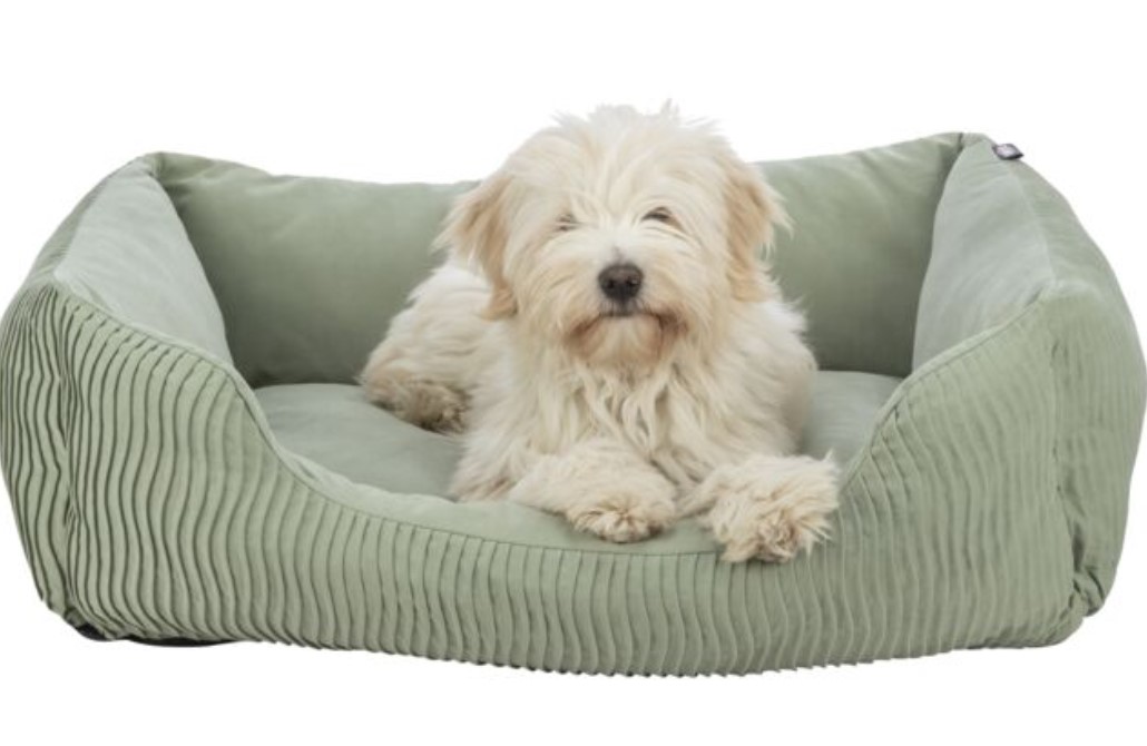TRIXIE Лежак для собак Marley bed (серо-зеленый)