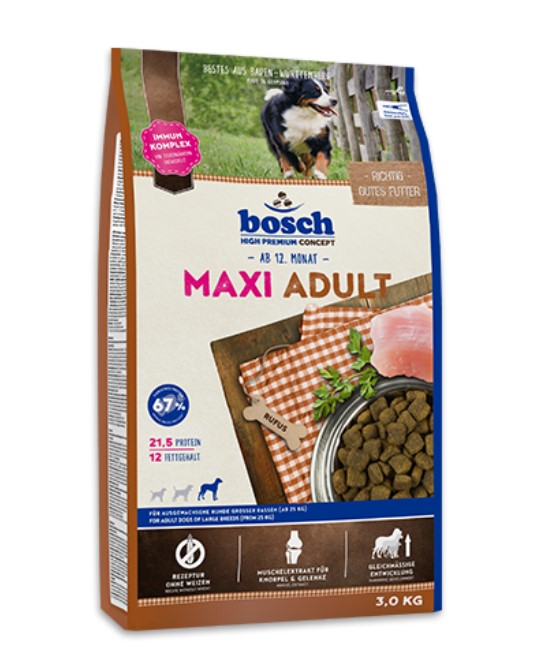 Каталог Сухой корм для собак Bosch Maxi Adult для собак