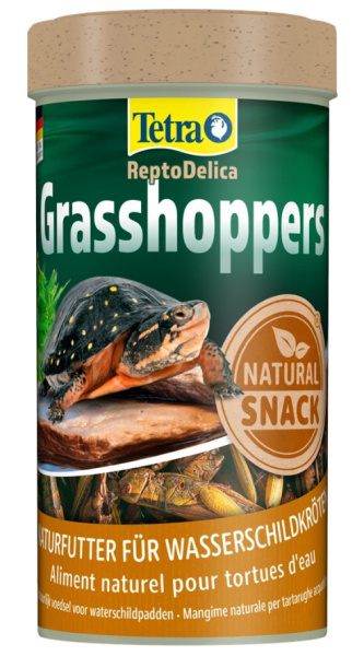 Дополнительный корм для черепах (кузнечики) Tetra ReptoDelica Grasshopper
