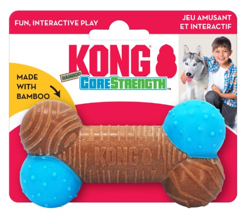 KONG Игрушка для собак CoreStrength Bamboo Bone