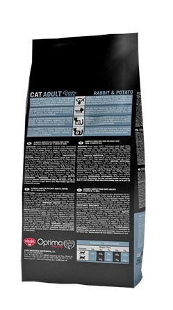 Сухой корм для кошек OPTIMANOVA Cat Adult Rabbit Potato