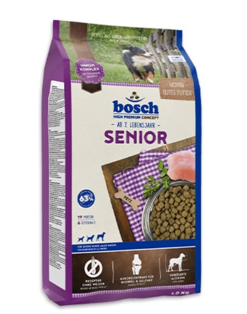 Сухой корм для пожилых собак Bosch Senior (птица)