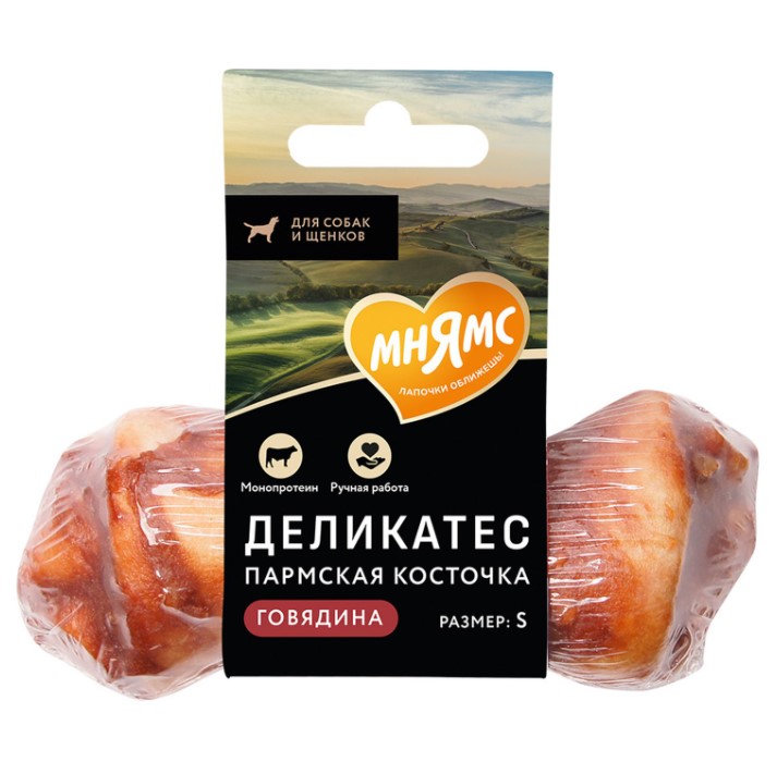 Лакомство для собак Мнямс Деликатес Пармская косточка 