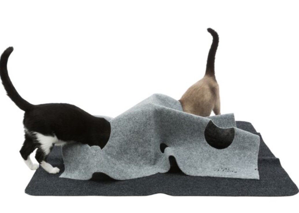 TRIXIE Интерактивный коврик для кошек Adventure Carpet, 99 х 99 см