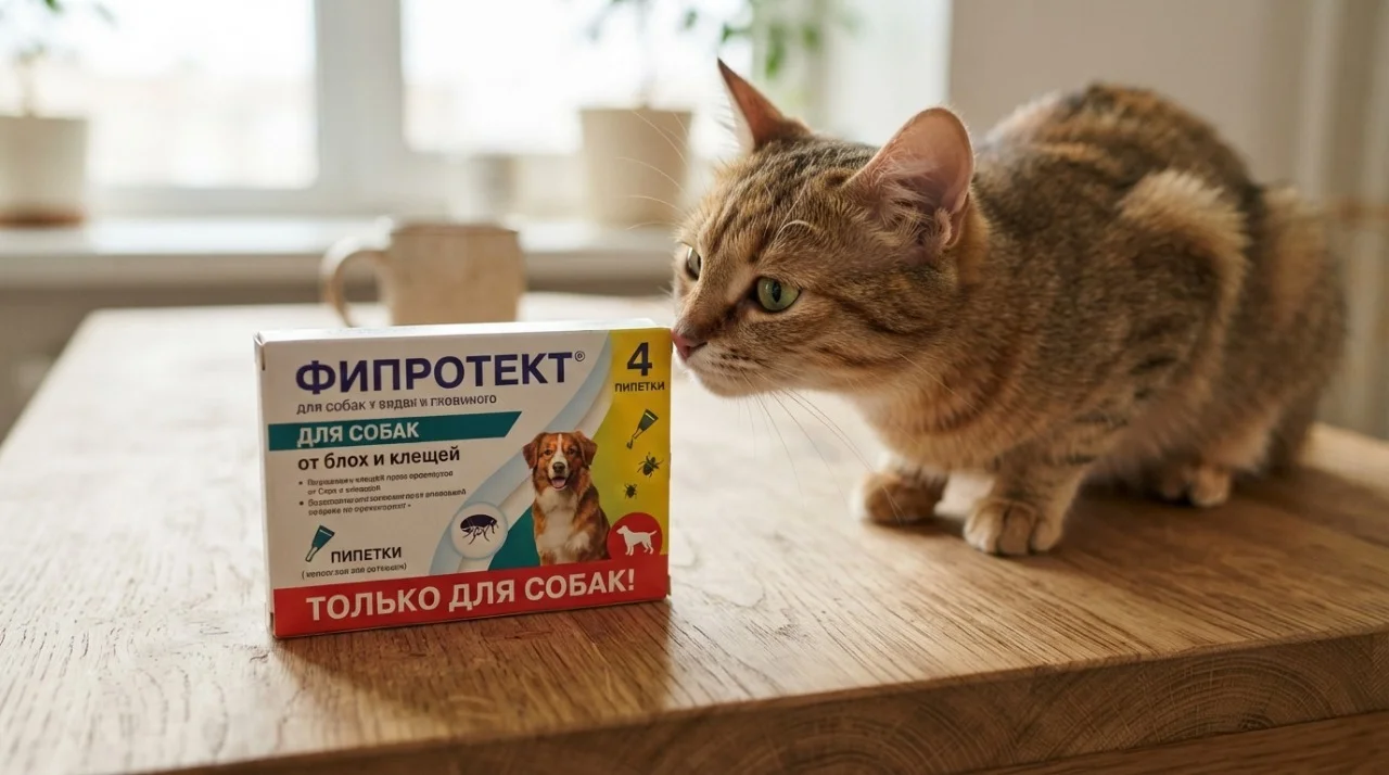 Почему капли от клещей для собак смертельно опасны для кошек