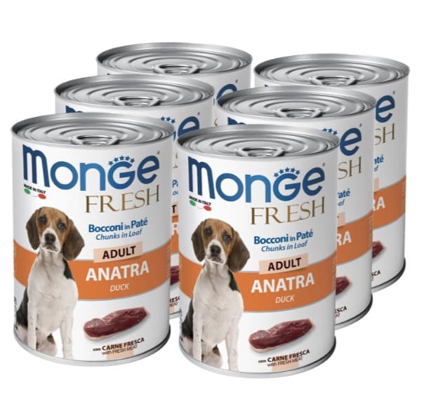 Консервы для собак Monge Fresh Dog Adult Duck (утка)
