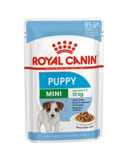Влажный корм для щенков Royal Canin Mini Puppy (соус)