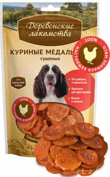 Куриные медальоны сушеные "Деревенские лакомства" 90 гр (79711151)