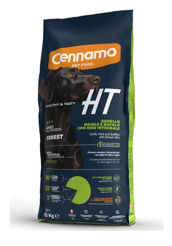 Каталог Сухой корм для собак Cennamo Superpremium HT Adult All Breeds Forest (ягненок, свинина, буйвол) для собак