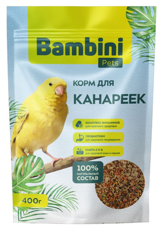 Корм  для канареек Bambini Pets