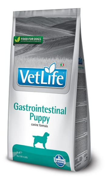 Диетическое питание Сухой корм для щенков Farmina Vet Life Dog GastroIntestinal Puppy 