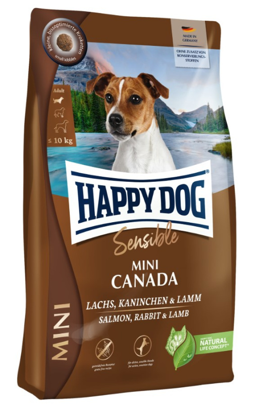 Каталог Сухой корм для собак HAPPY DOG Supreme Mini Canada для собак