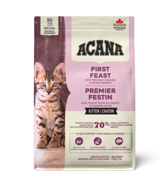 Сухой корм для котят ACANA FIRST FEAST KITTEN