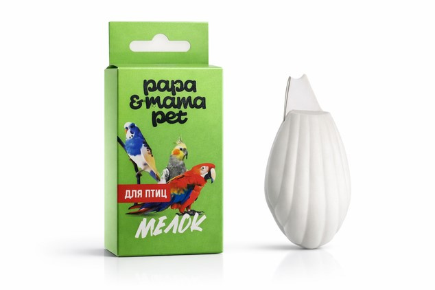Мелок для птиц Papa&Mama Pet