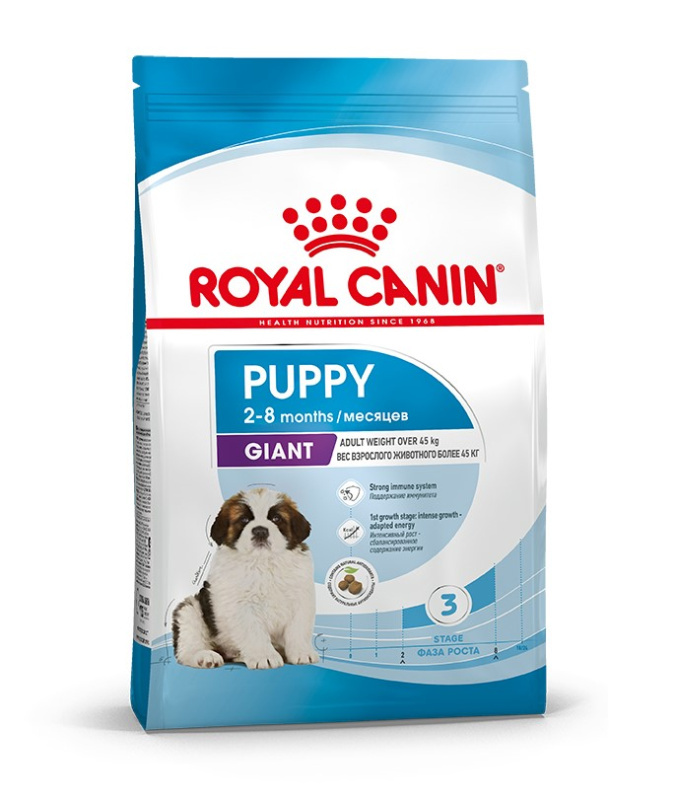 Каталог Сухой корм для щенков Royal Canin Giant Puppy для собак